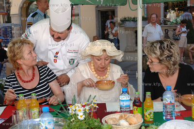 Gdansk. Festiwal Gwiazd. Festiwal Zupy prowadzony przez...