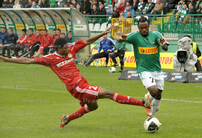 Mecz pilkarski ekstraklasy Lechia Gdansk - Wisla Krakow...