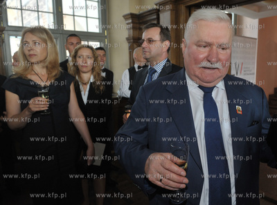 Dwor Artusa w Gdansku. Uroczystosc wreczenia Nagrody...