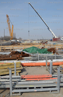 Gdansk. Wisloujscie. Zmontowana, przygotowana do pracy...