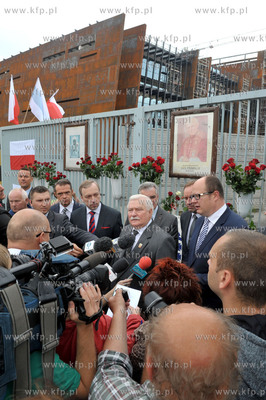 Gdansk. Rocznica podpisania Porozumien Sierpniowych....