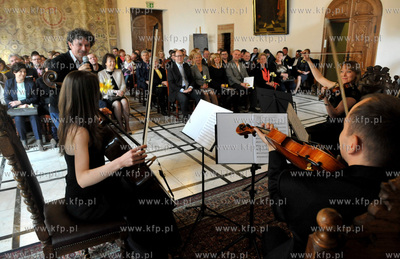 Pola Nadziei w Gdansku. Uroczystosc nadania tytulu...