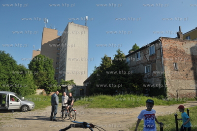 Festiwal Streetwaves w Gdansku Dolnym Wrzeszczu. Podworko...