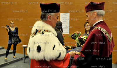 Uroczyste posiedzenie Senatu Uniwersytetu Gdanskiego...