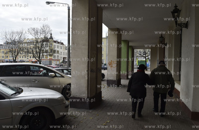 Gdańsk Wrzeszcz. Ul. Ludwika Waryńskiego tuż przed...