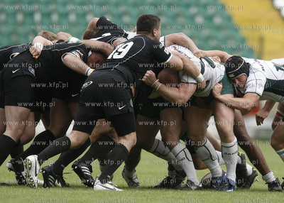 Gdansk. Polfinal play off ekstraligi rugby Lechia Gdansk...