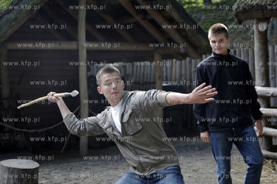 Swieto Plonow na sopockim Grodzisku. Na zdjeciach czesc...