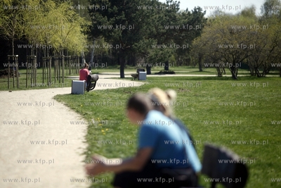 Gdansk. Park Reagana. 06.05.2013 fot. Krzysztof Mystkowski...