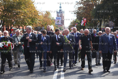 Gdansk. Uroczystosci 25 rocznicy podpisania Porozumien...