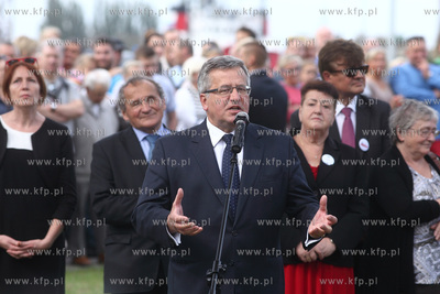 Sadzenie Debu Wolnosci w 25 rocznice Porozumien Sierpniowych...