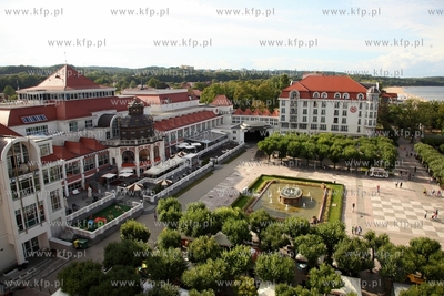 Sopot. Dom Zdrojowy, Plac Zdrojowy i hotel Sheraton.
18.08.2014
fot....