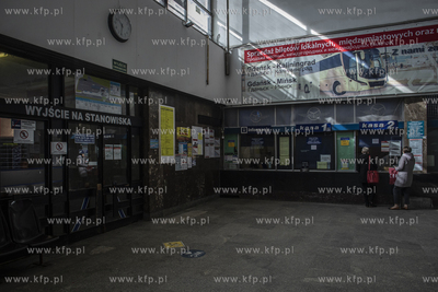 Gdańsk. Dworzec autobusowy PKS.  29.03.2019 Fot. Krzysztof...