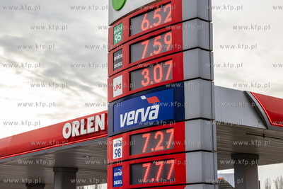 Ceny paliw na stacji benzynowej Orlen przy ul. Kołobrzeskiej...