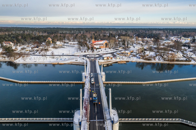 Sobieszewo. Most 100-lecia Odzyskania Niepodległości...