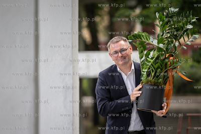 Uroczystość otwarcia po remoncie biblioteki Kamionka...