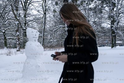 Zima w Gdańsku. 13.01.2026 / fot. Anna Rezulak / KFP
