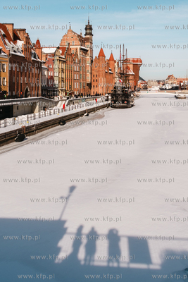 Zimowy Gdańsk. 16.02.2026 / fot/ Anna Rezulak / KFP