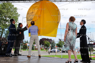 Gdynia. Skwer Kosciuszki. Z okazji 85 urodzin Gdyni,...