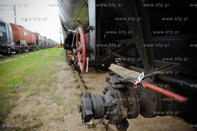 Gdansk. Bocznica Kolejowa Lotos.Lokomotywa Dragon,...