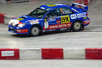 Gdansk. Hala Ergo Arena. Prolog 8 Rajdu Lotos Baltic...