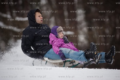 Sopot. Lysa Gora. Sobotnie, zimowe popoludnie na stoku.
19.01.2013
fot....