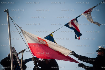 Port Wojenny w Gdyni. Ceremonia ostatniego opuszczenia...