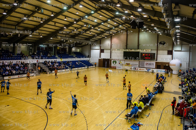 Gdansk. Hala AWFiS. Mecz 20. kolejki pierwszej ligi...