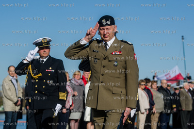 Port Wojenny w Gdyni Oksywie. Uroczystosc objecia obowiazkow...