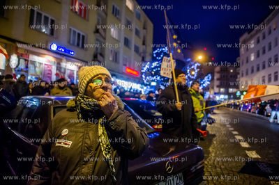 Gdynia. Strajk Obywatelski Komitetu Obrony Demokracji...