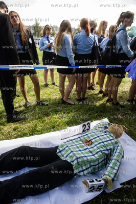 Gdańsk. Matarnia. Oddzial Prewencji Policji KWP w...