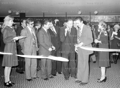 Otwarcie hotelu ORBIS "Nowotel" w Gdansku na Wyspie...