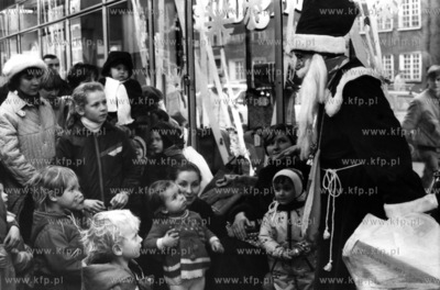 Swiety Mikolaj w sklepie Jas i Malgosia nazywanym tez...