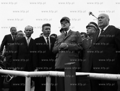 Wizyta Prezydenta Francji gen. Charles de Gaulle w...