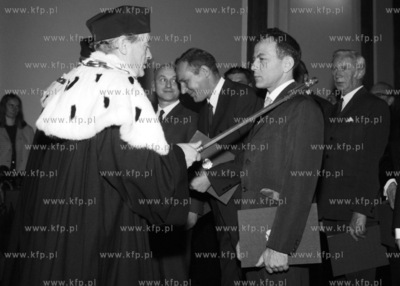 Uroczyste posiedzenie senatu Politechniki Gdanskiej...