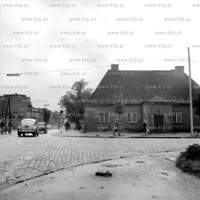 Gdańsk Oliwa, szpital świetego Łazarza na rogu al....