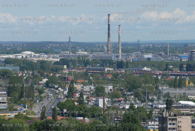 Bazylika NMP, Gdansk. Punkt widokowy na wiezy. n/z...