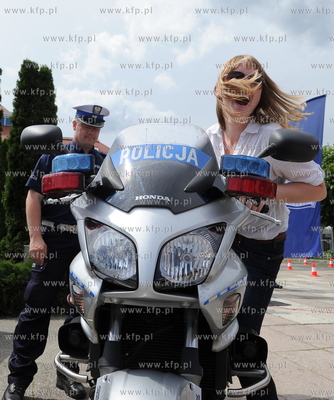 Sopot - molo. Uroczyste obchody Swieta Policji, podczas...