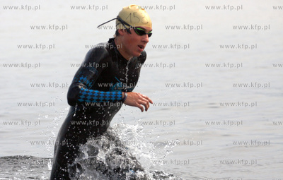 Triathlon Gdanski 2012. Calosc zawodow odbywala sie...