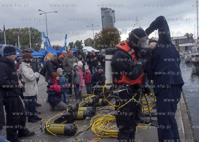 Dzien Eko Nurkowy zorganizowany w Gdyni zgromadzil...