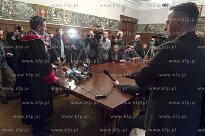 Zaprzysiezenie Roberta Biedronia na prezydenta Slupska.
06.12.2014
Fot....