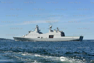 Gdynia. Miedzynarodowe manewry Baltops 2015 organizowane...