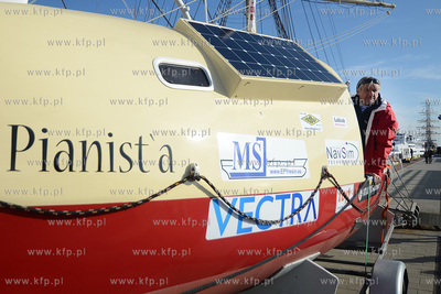 Romuald Koperski , trojmiejski podroznik tuz przed...