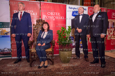 Gala XIII edycja plebiscytu Orzel Pomorski w sali Ratusza...