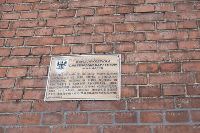 Kaplica Kościoła Chrześcijan Baptystów w Malborku...
