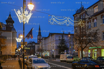 Sopot. Swiateczne iluminacje w Sopocie. 14.12.2020...