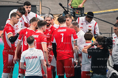 Mecz towarzyski siatkówki mężczyzn Polska - Finlandia...