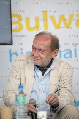 Gdynia, Bulwar Nadmorski. Plener Literacki. Nz. Jerzy...