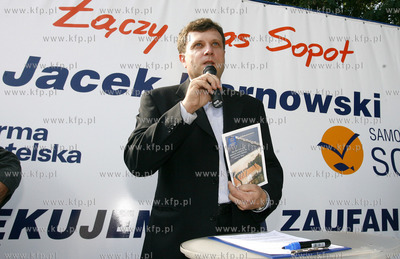 Sopot, SKZ Hestia. Konferencja prasowa Platformy Obywatelskiej...