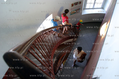 Latarnia morska w Rozewiu. Jest udostepniona dla ruchu...