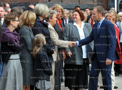 Inauguracja roku szkolnego z udzialem premiera Donalda...